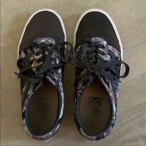 Floral Old Skool Vans